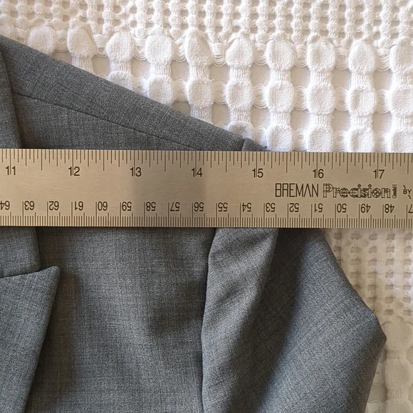 Gray Women's Blazer - Picture 14 of 16